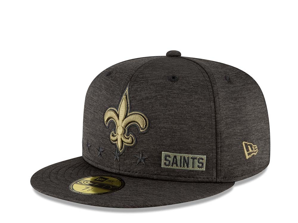 New Era New Orleans Saints Salute to Service 2020 Fitted 59Fifty Casquette