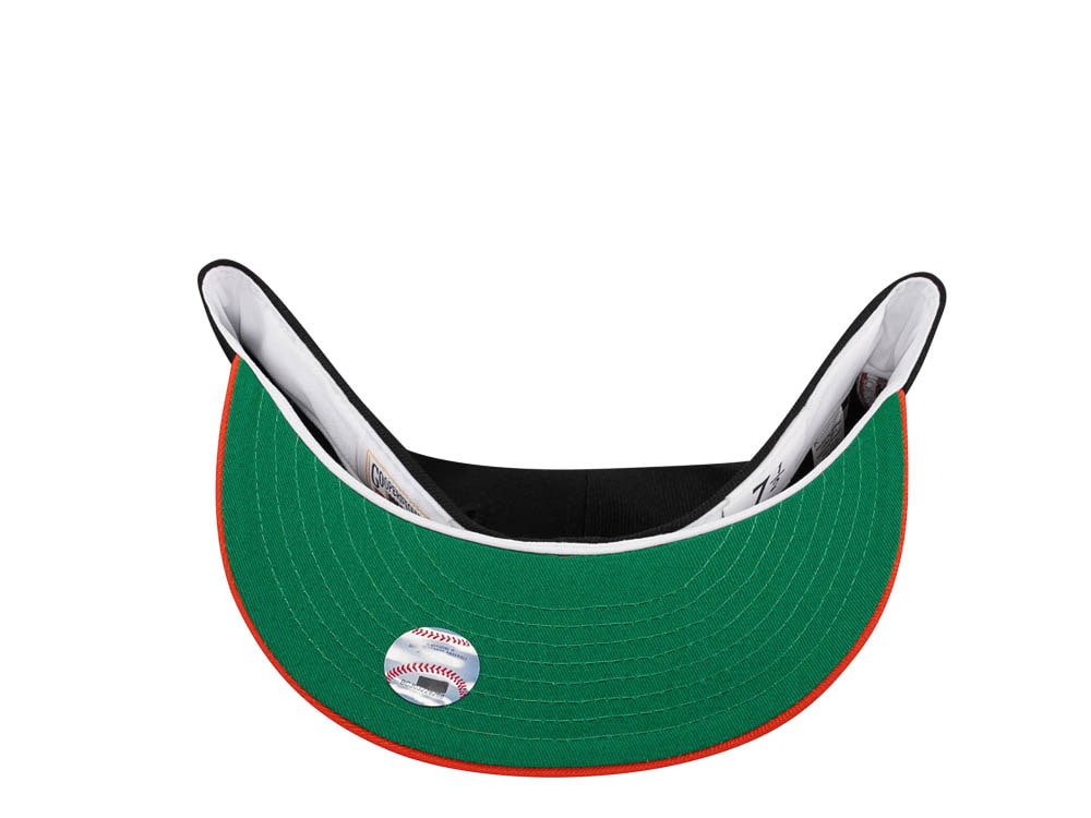 New Era Baltimore Orioles 30th Anniversary Metallic Throwback Two Tone Edition 59Fifty Fitted Casquette