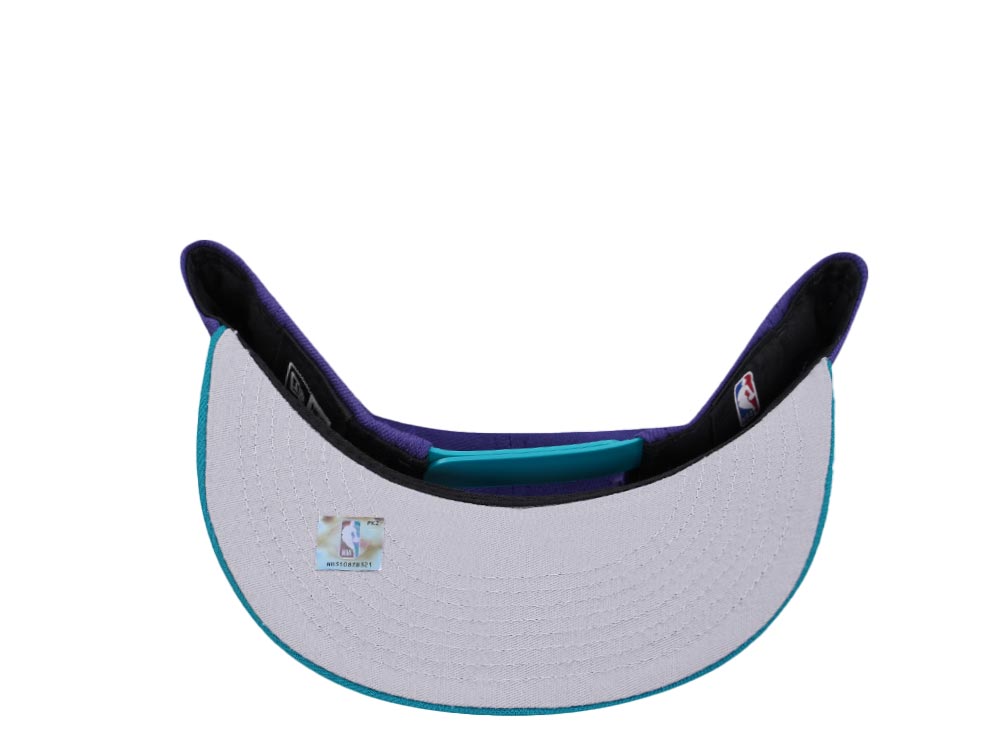 New Era Charlotte Hornets Purple Two Tone Classic Edition 9Fifty Snapback Casquette