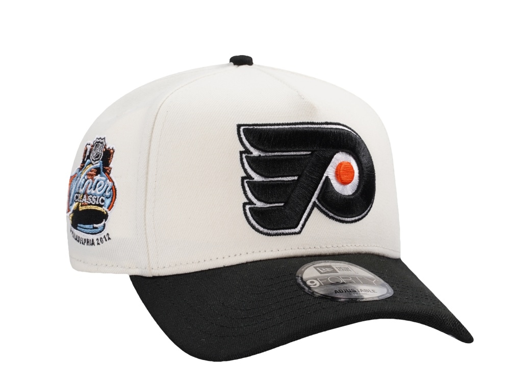New Era Philadelphia Flyers Winter Classic 2012 Chrome Two Tone Edition 9Forty A Frame Snapback Casquette
