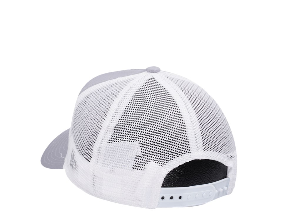 New Era New York Yankees Gray A Frame Trucker Kids 9Forty Strapback Casquette