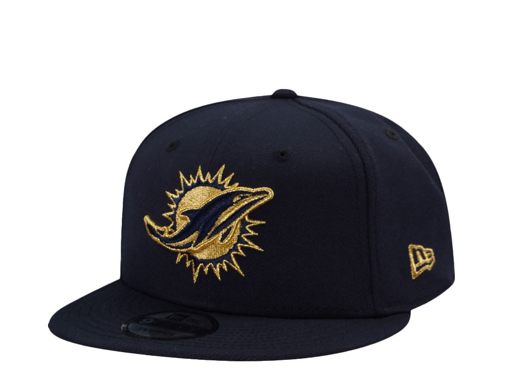 New Era Miami Dolphins Classic Navy Prime Edition 9Fifty Snapback Casquette