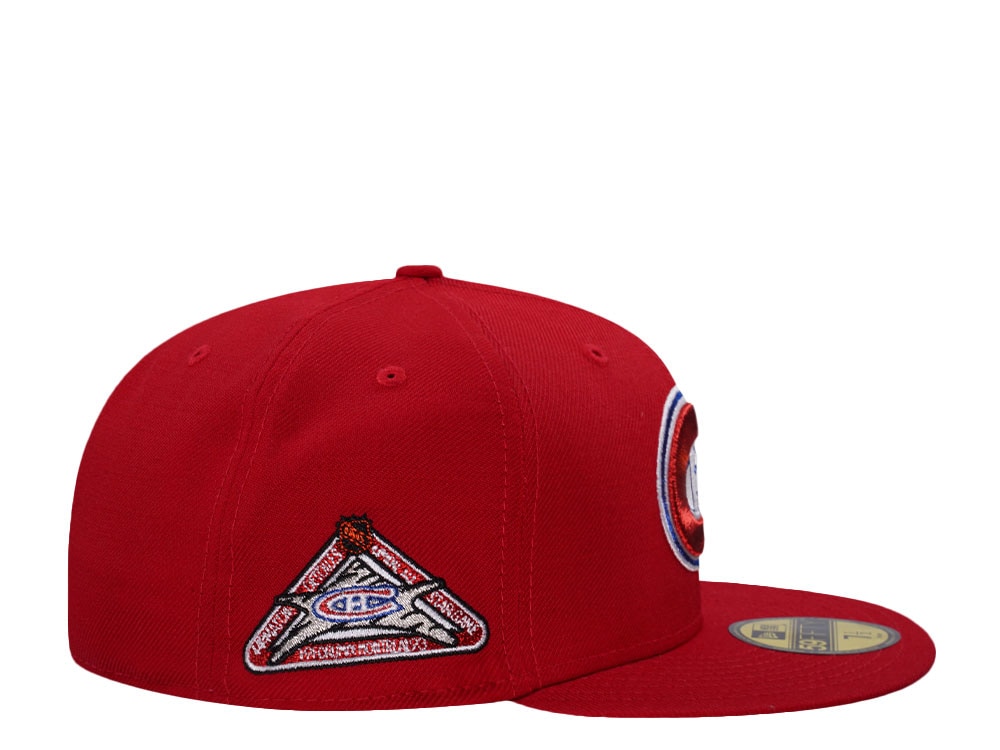 New Era Montreal Canadiens All Star 1990 Scarlet Throwback Wool Edition 59Fifty Fitted Casquette