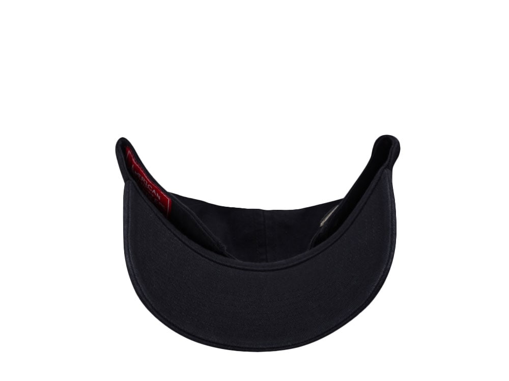 American Needle Tiyo Whales Black Ballpark Strapback Casquette