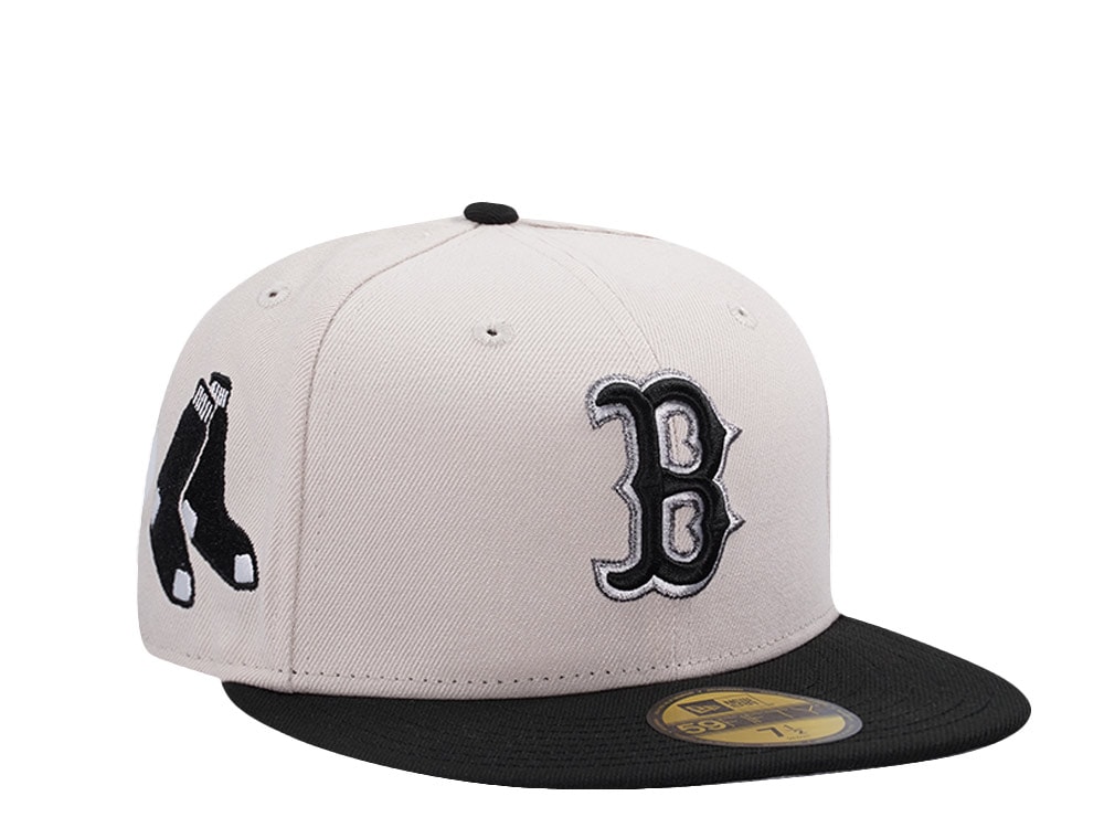 New Era Boston Red Sox Stone Two Tone Horror Edition 59Fifty Fitted Casquette