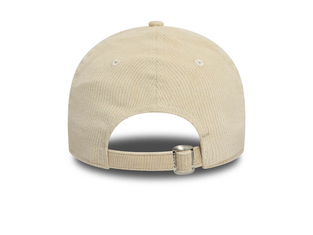 New Era Los Angeles Dodgers Block Corduroy White 9Twenty Strapback Casquette