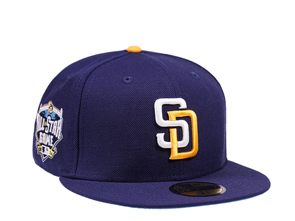 New Era San Diego Padres All Star Game 2016 Glacier Blue Edition 59Fifty Fitted Casquette