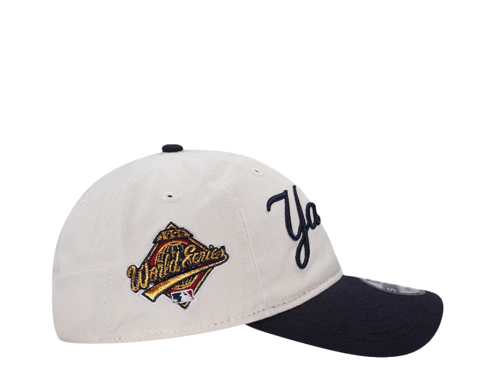 New Era New York Yankees World Series 1996 Chrome Two Tone Edition 9Twenty Strapback Casquette