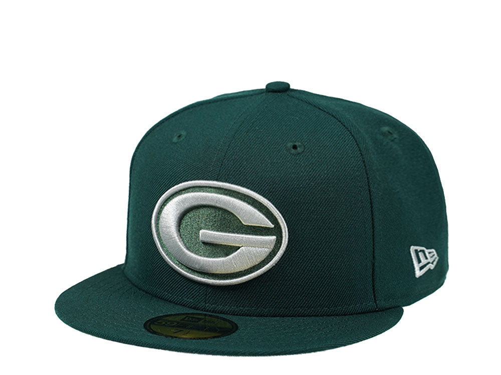 New Era Green Bay Packers Dark Green Edition 59Fifty Fitted Casquette