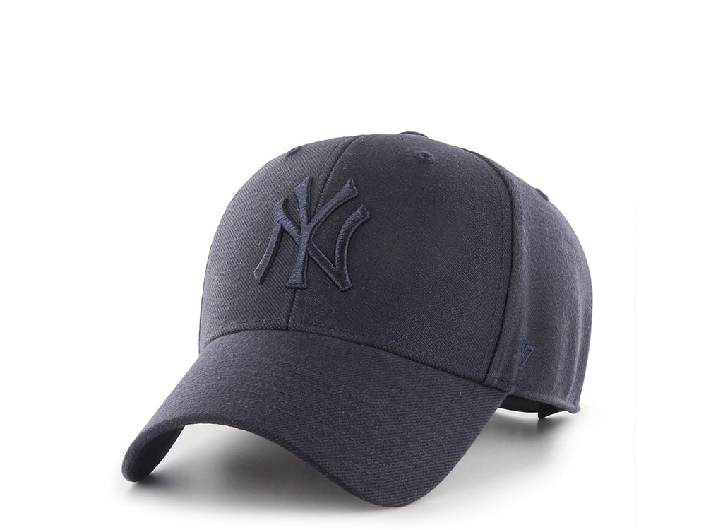 47Brand New York Yankees Navy on Navy Classic Snapback Casquette