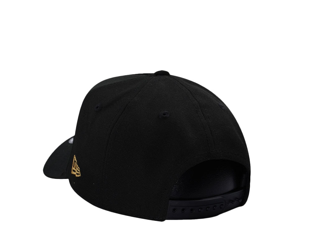 New Era Chicago Bulls 3x World Champions Black Prime Edition 9Forty A Frame Snapback Casquette
