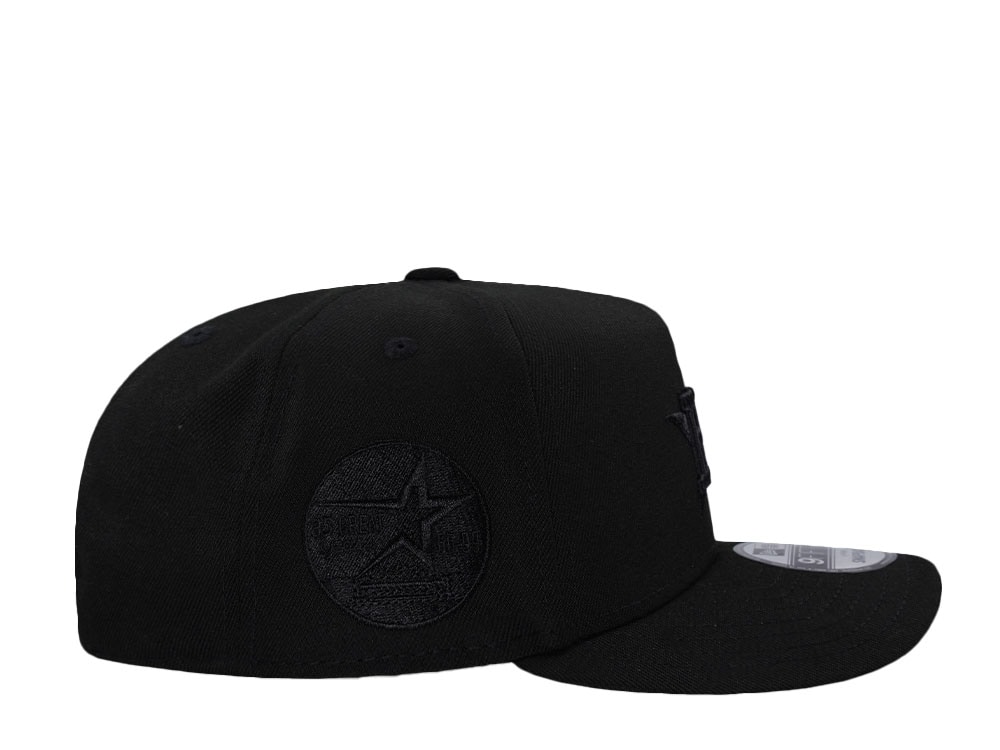 New Era Houston Astros 35th Anniversary Blackout Red Prime Edition 9Fifty A Frame Snapback Casquette