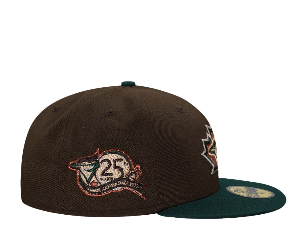 New Era Toronto Blue Jays 25th Anniversary Forest Two Tone Edition 59Fifty Fitted Casquette