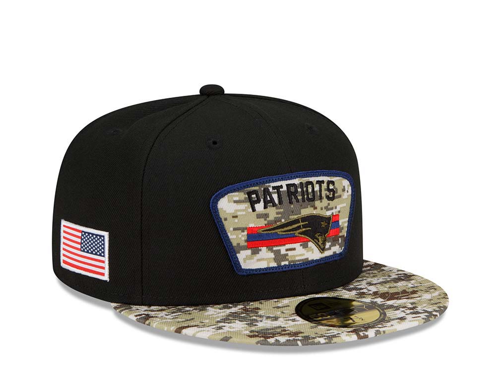 New Era New England Patriots Salute to Service 21 59Fifty Fitted Casquette