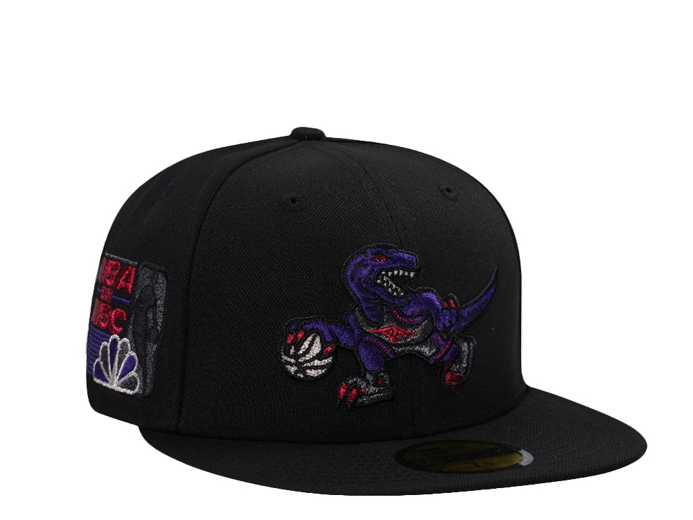 New Era Toronto Raptors NBA on NBC Black Prime Edition 59Fifty Fitted Casquette