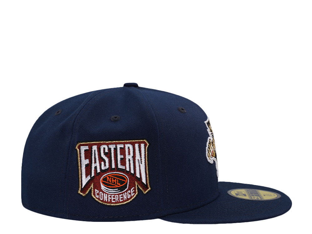 New Era Florida Panthers Eastern Conference Navy Prime Edition 59Fifty Fitted Casquette