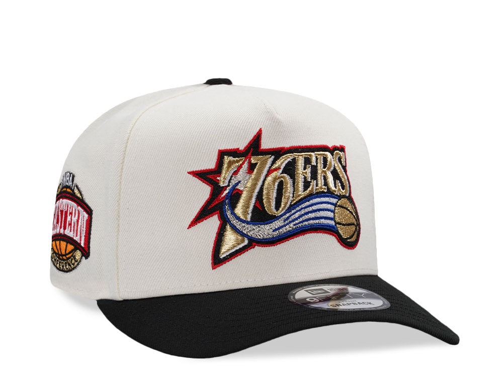 New Era Philadelphia 76ers NBA Eastern Conference Chrome Two Tone Edition 9Fifty A Frame Snapback Casquette
