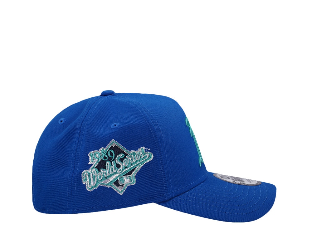 New Era Oakland Athletics World Series 1989 Cool Breeze Prime Edition 9Forty A Frame Snapback Casquette