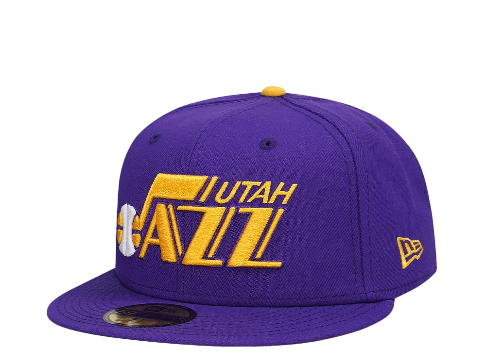 New Era Utah Jazz Purple Prime Edition 59Fifty Fitted Casquette