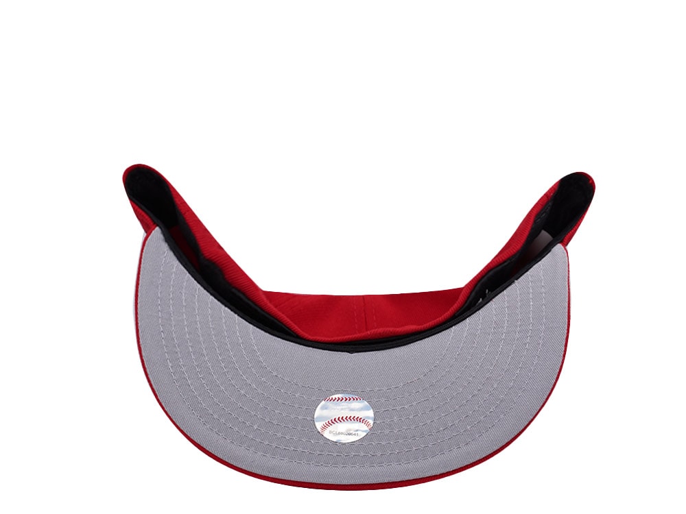 New Era Los Angeles Dodgers World Series 2025 Scarlet Prime Edition 59Fifty Fitted Casquette