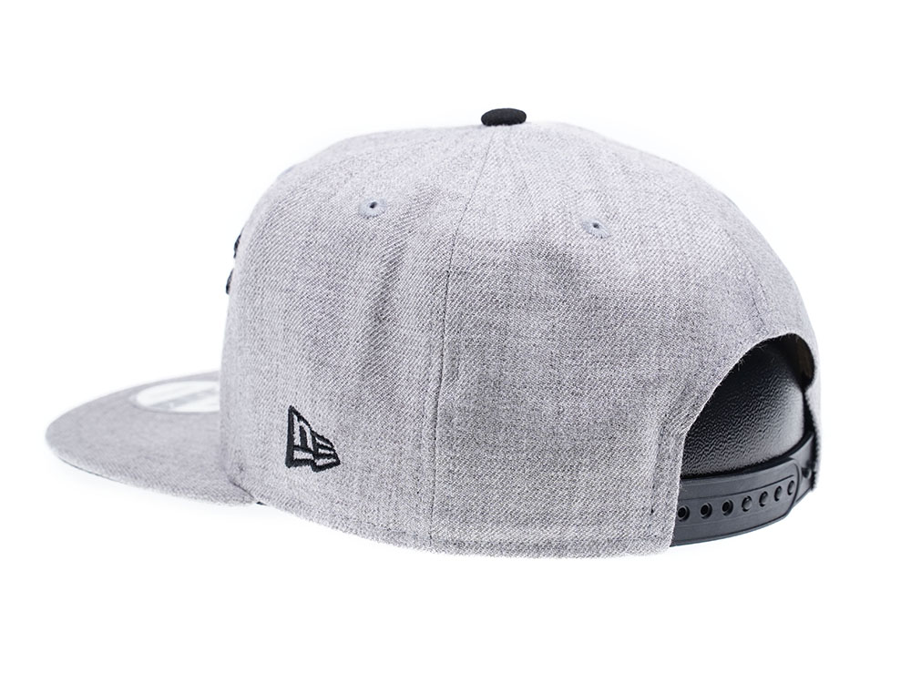 New Era Detroit Lions Heather Black Edition 9Fifty Snapback Casquette