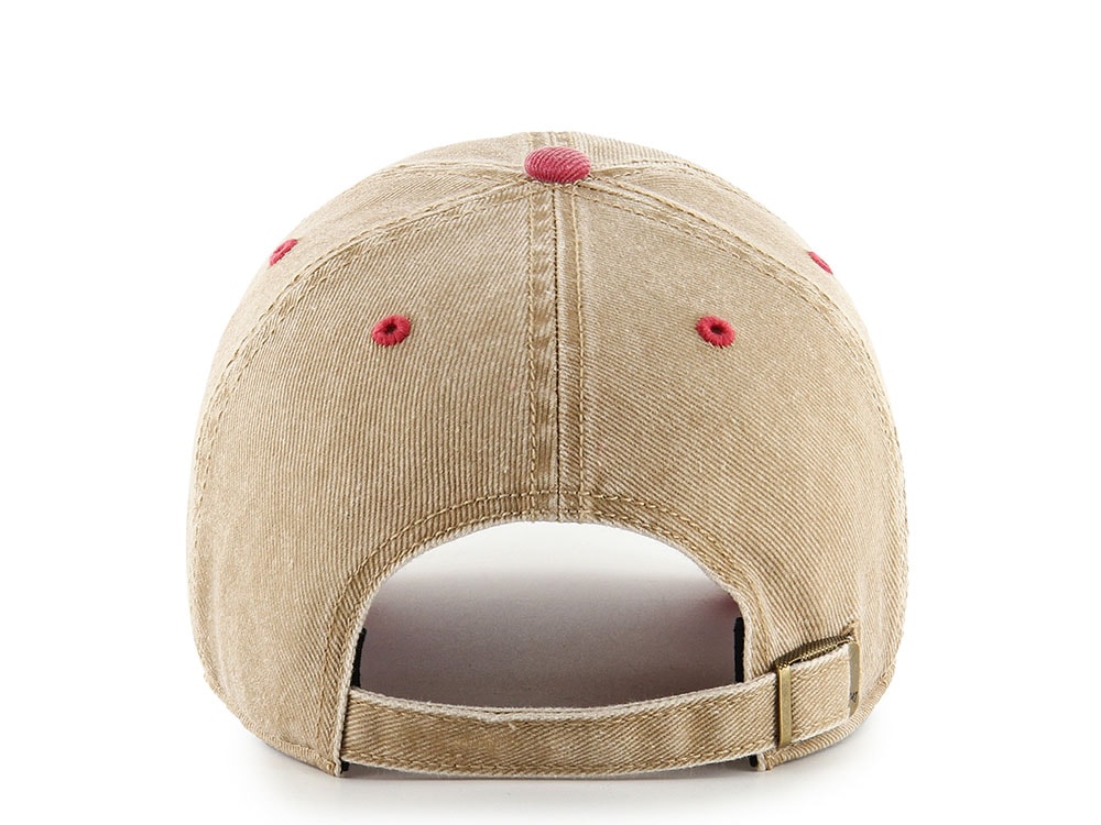 47Brand New York Yankees Cooperstown Khaki Eldin Edition Clean Up Strapback Casquette