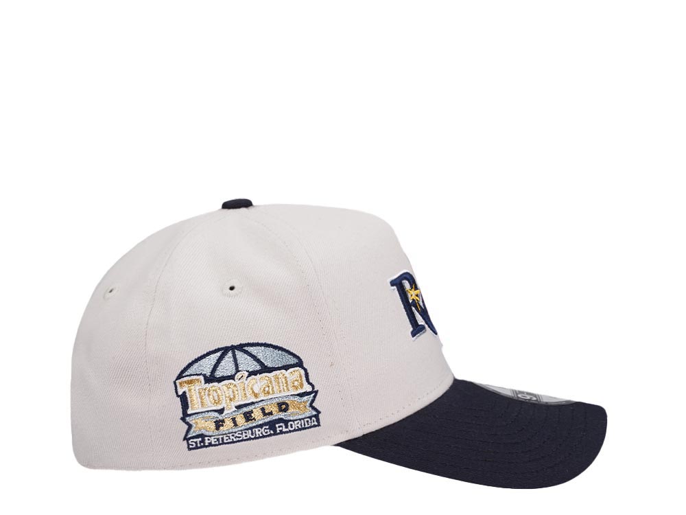 New Era Tampa Bay Rays Tropicana Field Chrome Two Tone Edition 9Forty A Frame Snapback Casquette