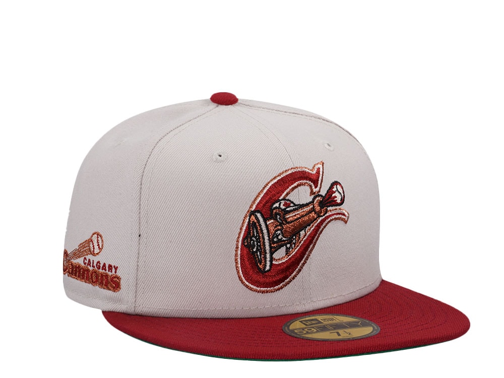 New Era Calgary Cannons Stone Copper Two Tone Edition 59Fifty Fitted Casquette