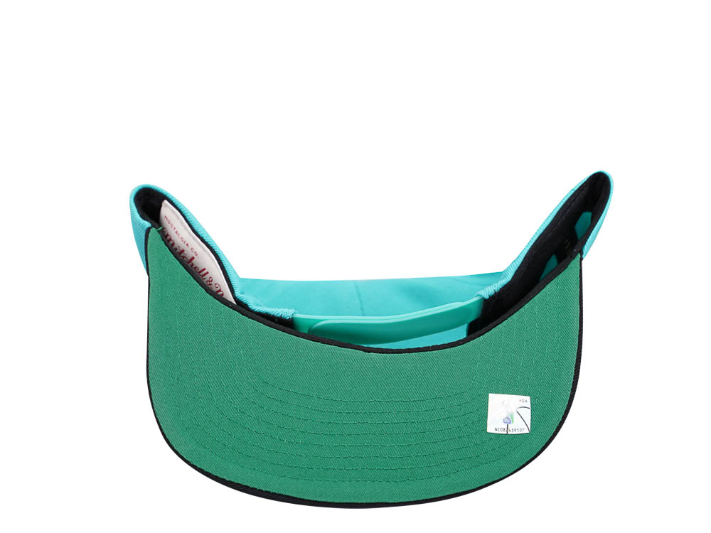 Mitchell & Ness San Antonio Spurs Team Two Tone 2.0 Teal Snapback Casquette