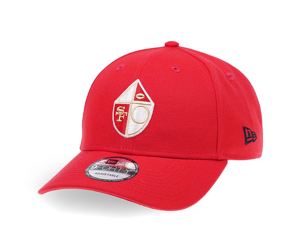 New Era New San Francisco 49ers Curved Red Edition 9Forty Snapback Casquette