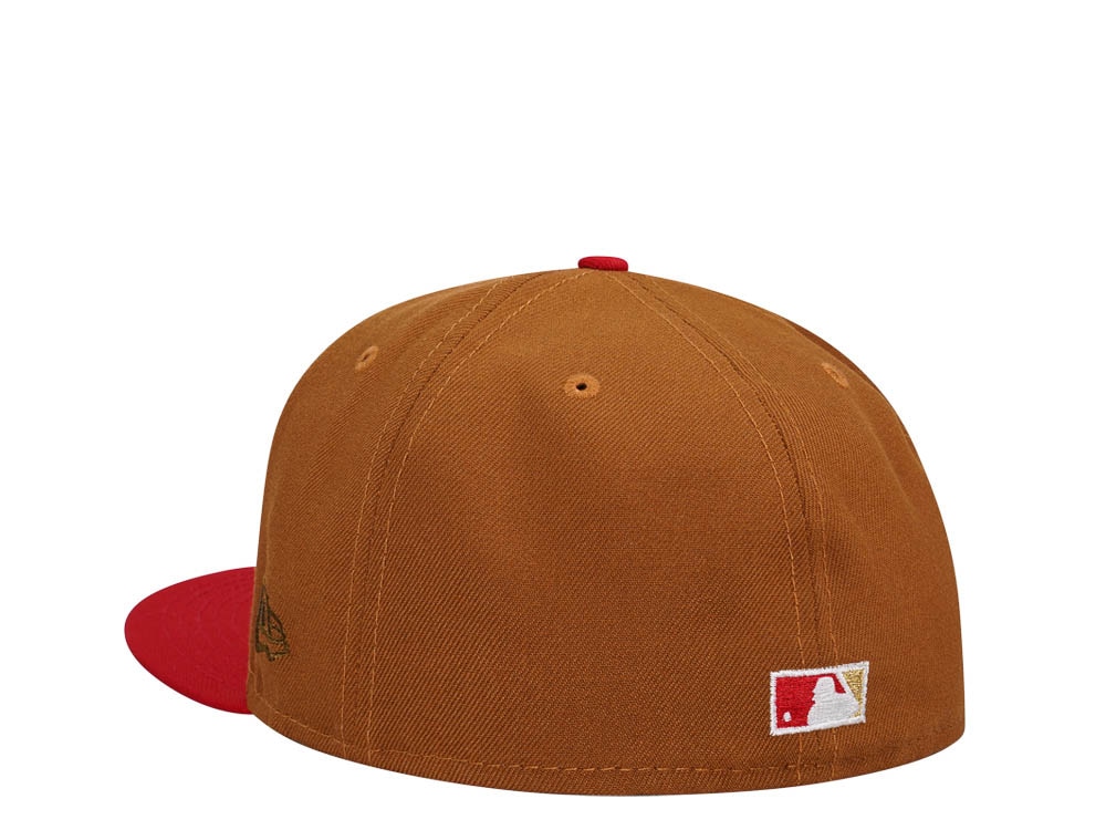 New Era Milwaukee Brewers All Star Game 2002 Malty Red Two Tone Edition 59Fifty Fitted Casquette