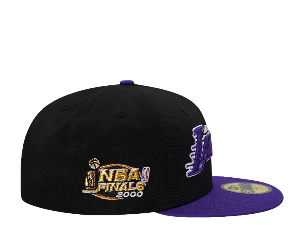 New Era Los Angeles Lakers NBA Finals Black Two Tone Edition 59Fifty Fitted Casquette
