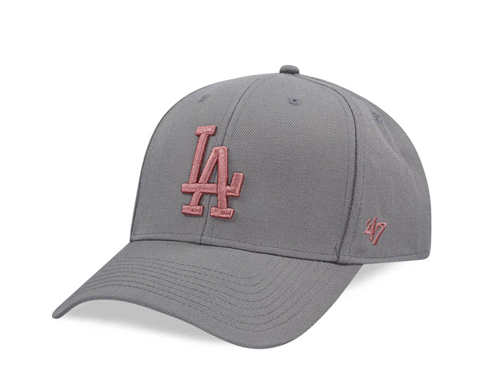 47Brand Los Angeles Dodgers Dark Gray MVP Snapback Casquette