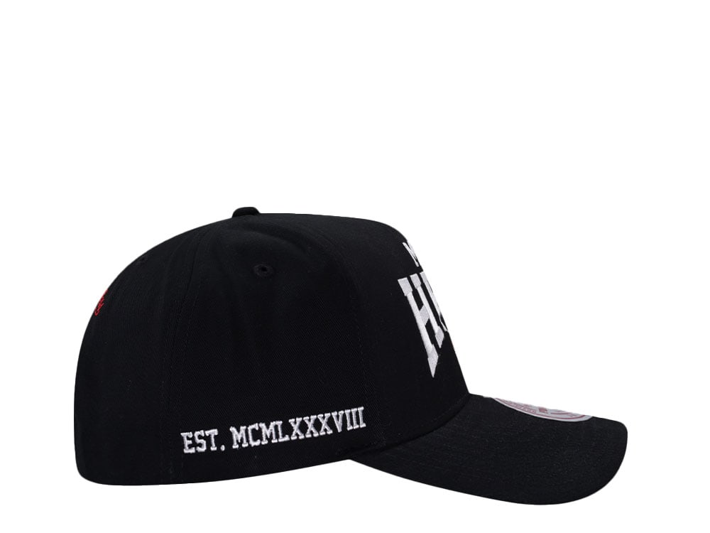 Mitchell & Ness Miami Heat Black Pro Pinch Fit Snapback Casquette
