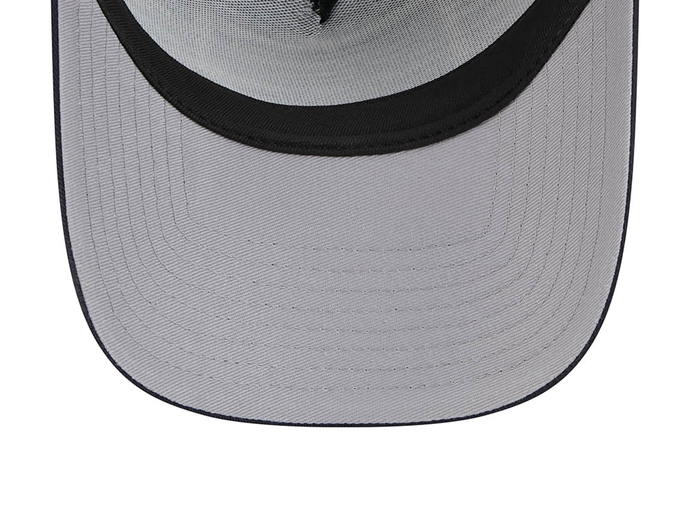 New Era Seattle Mariners M Patch Black 9Forty A Frame Trucker Snapback Casquette