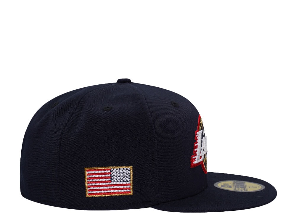 New Era Los Angeles Lakers US Flag Navy Prime Edition 59Fifty Fitted Casquette