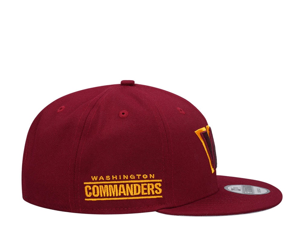 New Era Washington Commanders Maroon Classic Edition 9Fifty Snapback Casquette