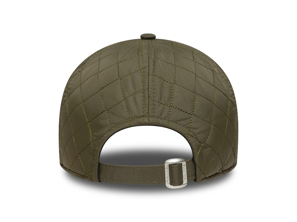 New Era Los Angeles Dodgers Quilted Olive 9Twenty Snapback Casquette