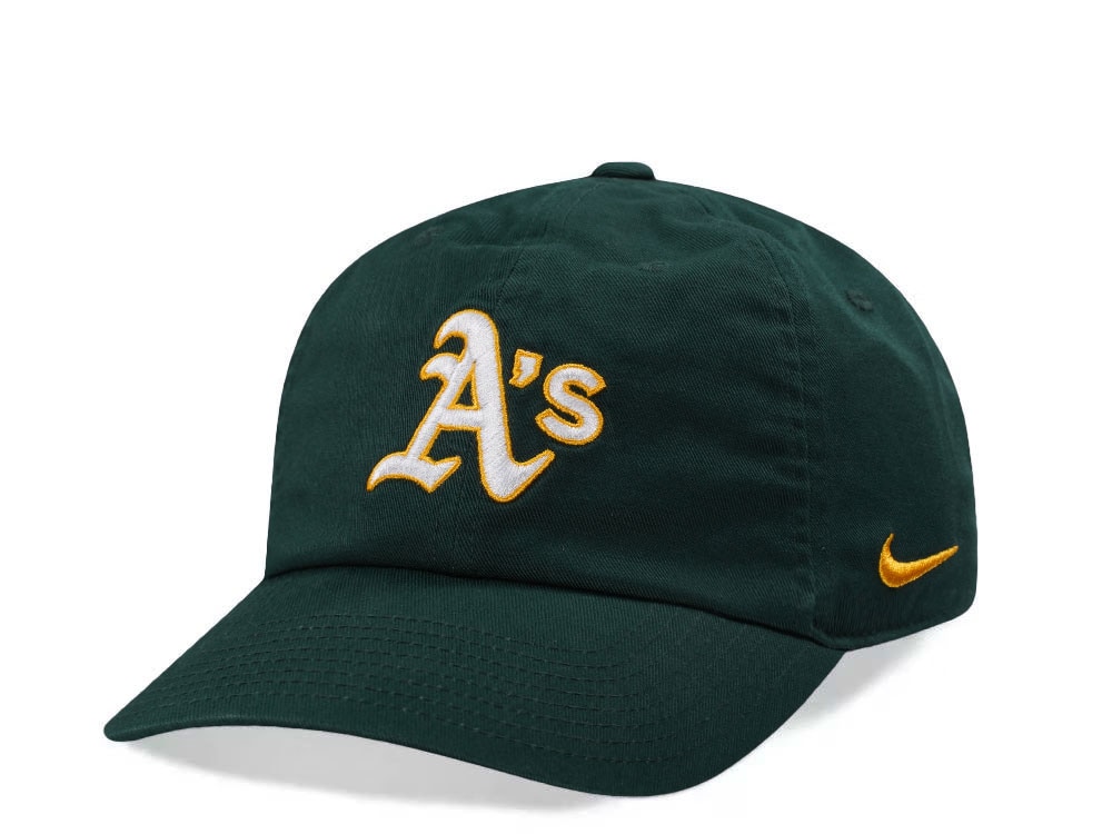 Nike Oakland Athletics Club Dark Green Edition Strapback Casquette