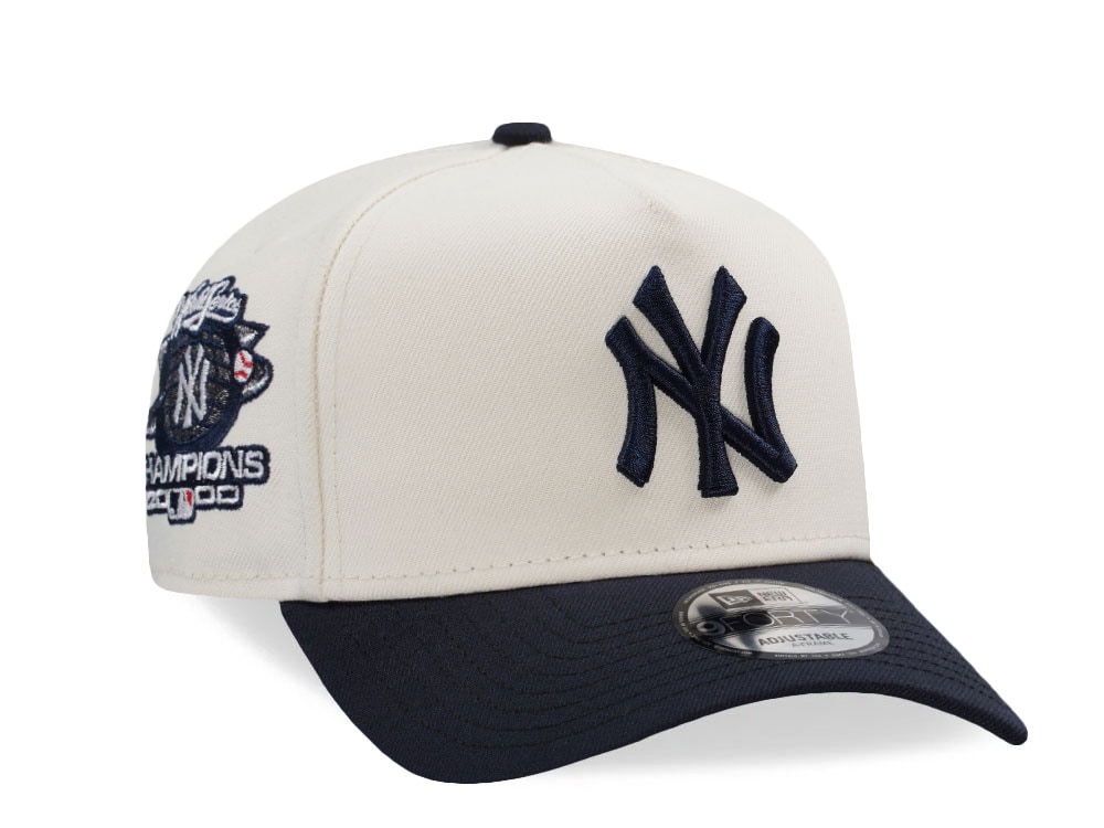 New Era New York Yankees World Series 2000 Champions Two Tone Edition 9Forty A Frame Snapback Casquette