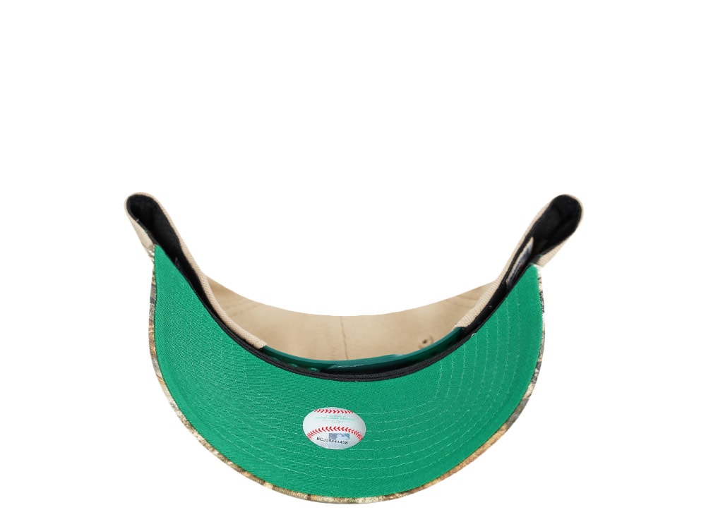 New Era Seattle Mariners 20th Anniversary Camel Realtree Two Tone Edition 9Forty Snapback Casquette