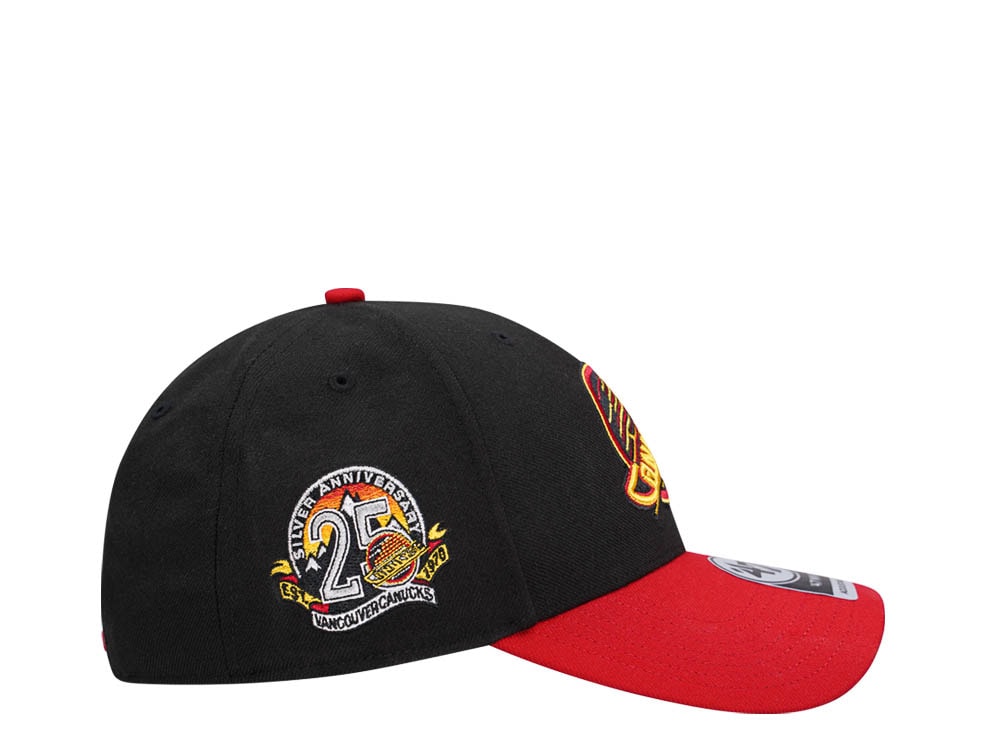 47Brand Vancouver Canucks Vintage Black Sure Shot MVP Snapback Casquette