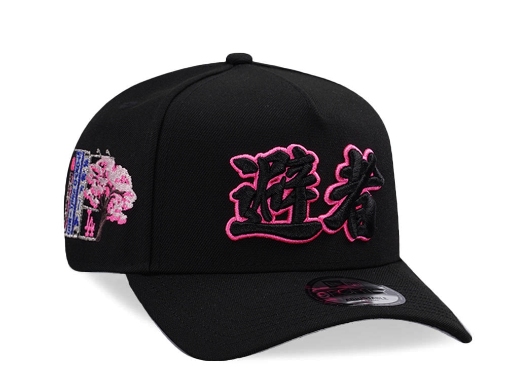 New Era Los Angeles Dodgers Tokyo Series Black Prime Edition 9Forty A Frame Snapback Casquette