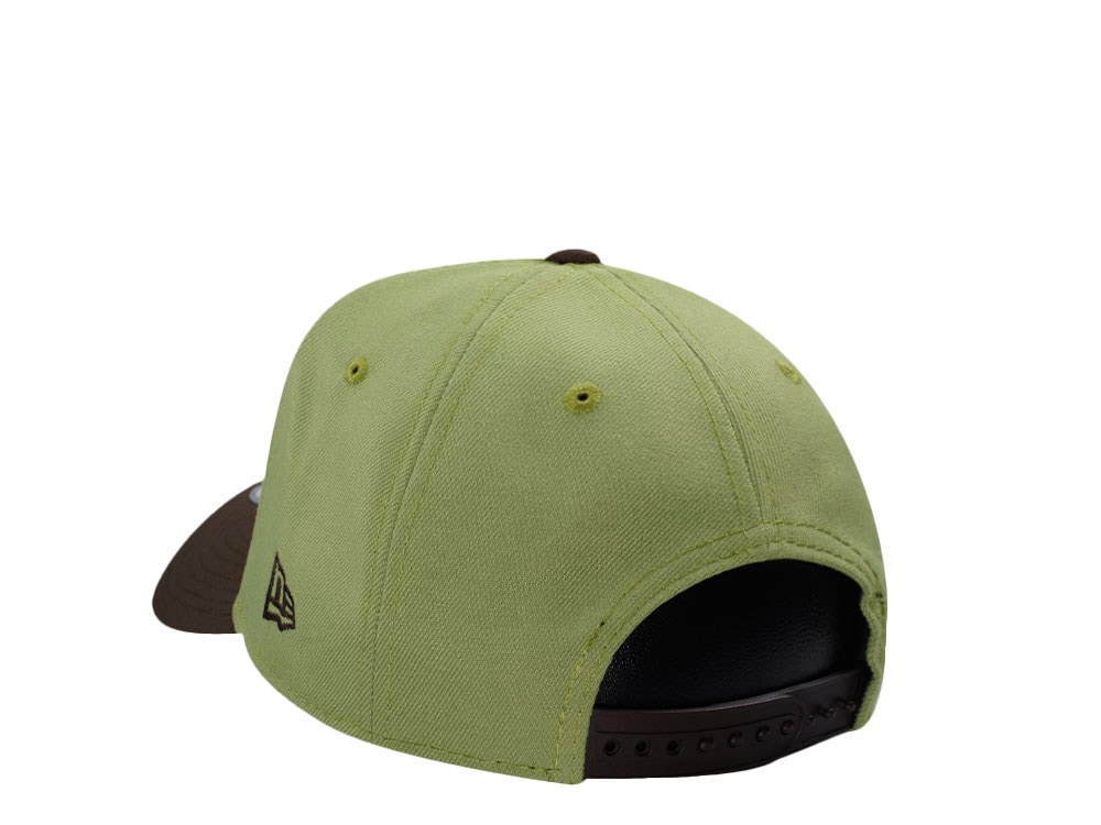 New Era Los Angeles Dodgers Tokyo Series 2025 Matcha Two Tone Edition 9Forty A Frame Snapback Casquette