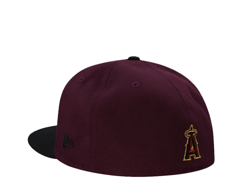 New Era Anaheim Angels All Star Game 2010 Maroon Two Tone Edition 59Fifty Fitted Casquette