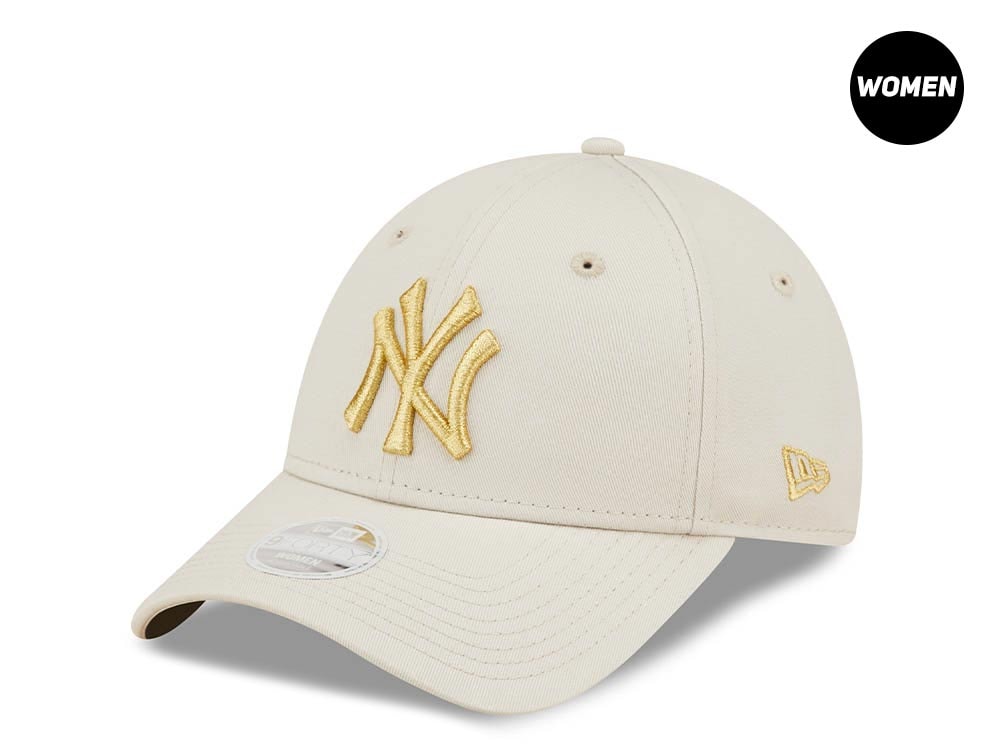 New Era New York Yankees Metallic Logo Womens 9Forty Strapback Casquette