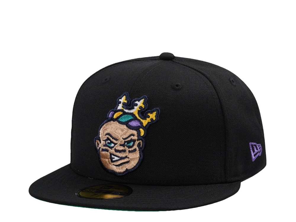 New Era New Orleans Baby Cakes Wool Black Throwback Edition 59Fifty Fitted Casquette
