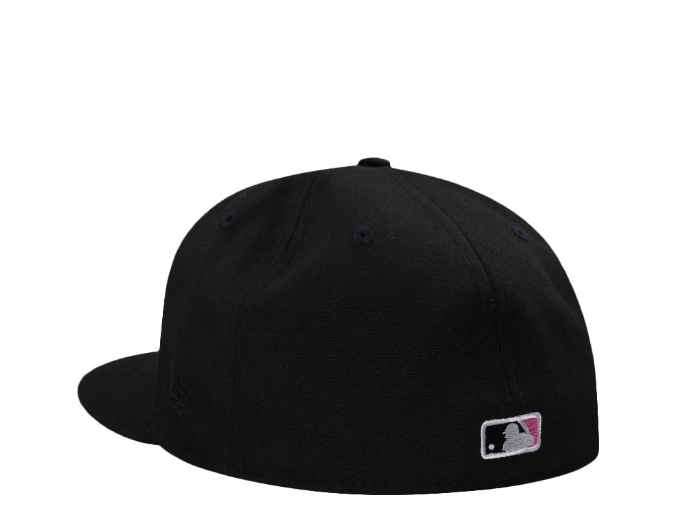 New Era Anaheim Angels Black and Pink Edition 59Fifty Fitted Casquette