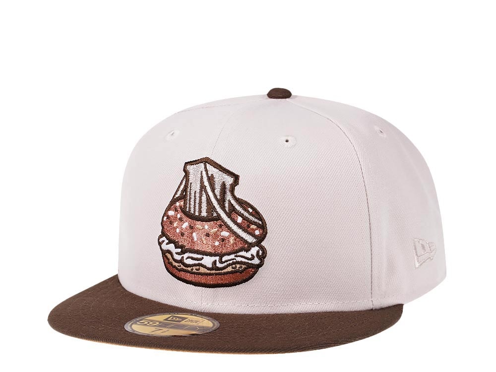 New Era Brooklyn Cyclones Copper Bagels Two Tone Edition 59Fifty Fitted Casquette