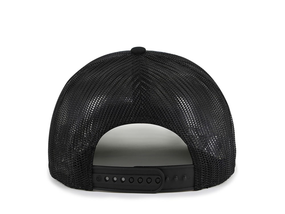 47Brand New York Yankees Black Trucker Hitch Snapback Casquette